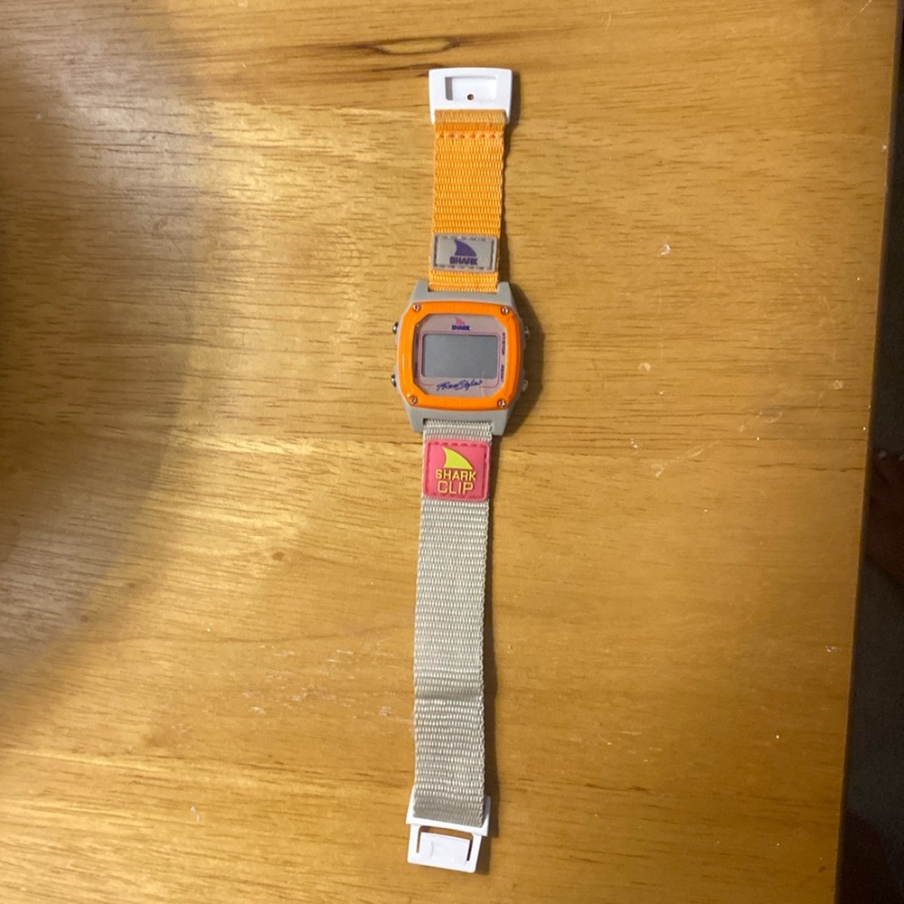 Orange Shark Clip